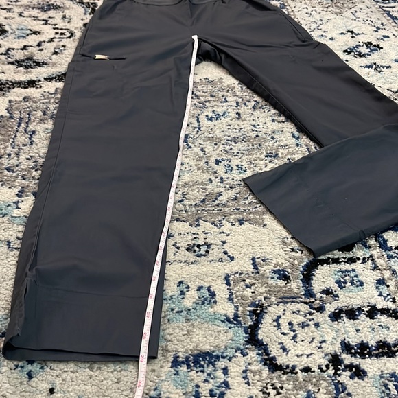 ⛔️SOLD⛔️ 💰 3 for $25 🏷 Women Cherokee Luxe Elastic Waist Cargo Pants Pewter XS - Picture 10 of 12